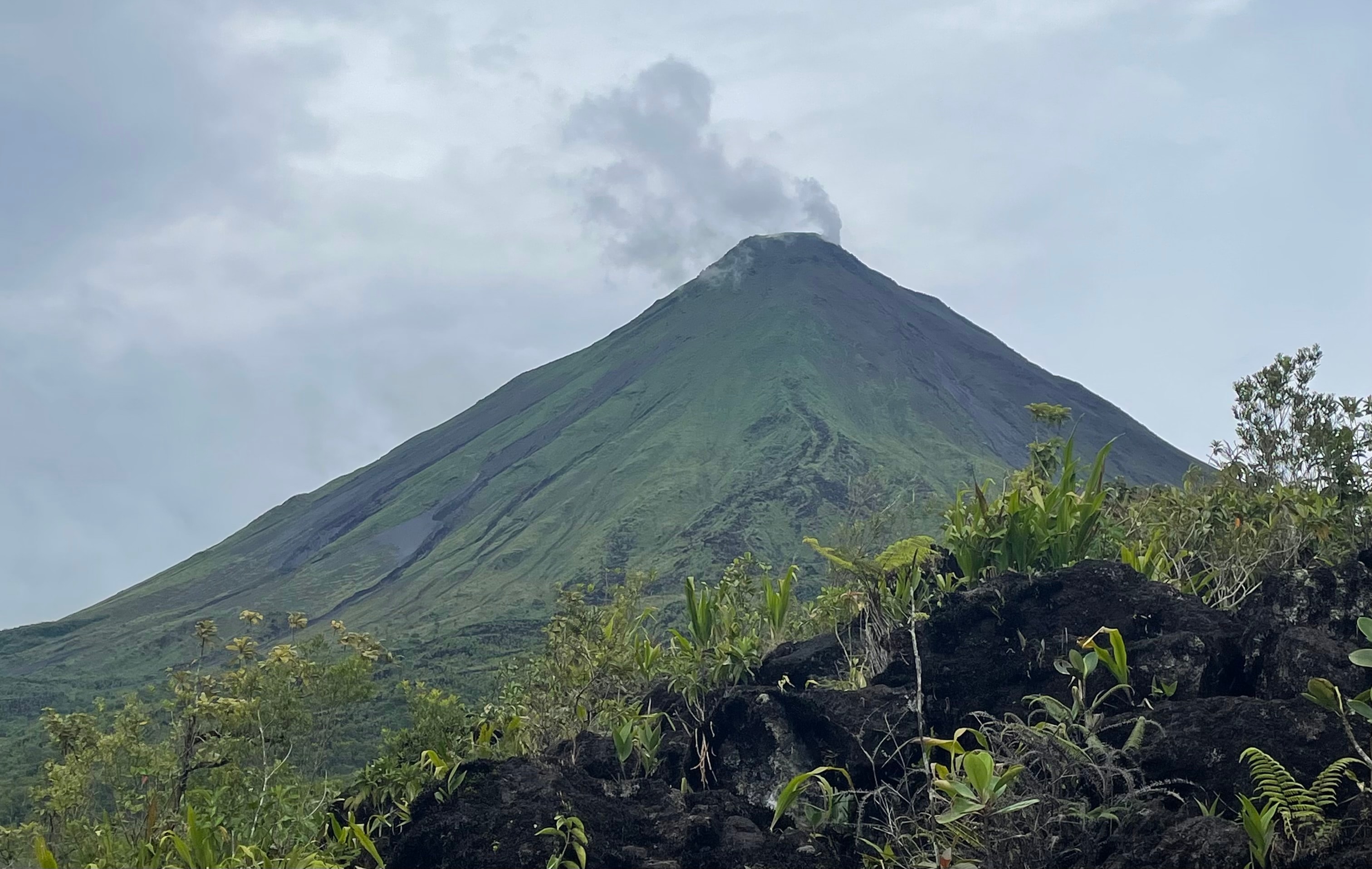 Arenal volcano and its 1968 lavas private tour with transport.